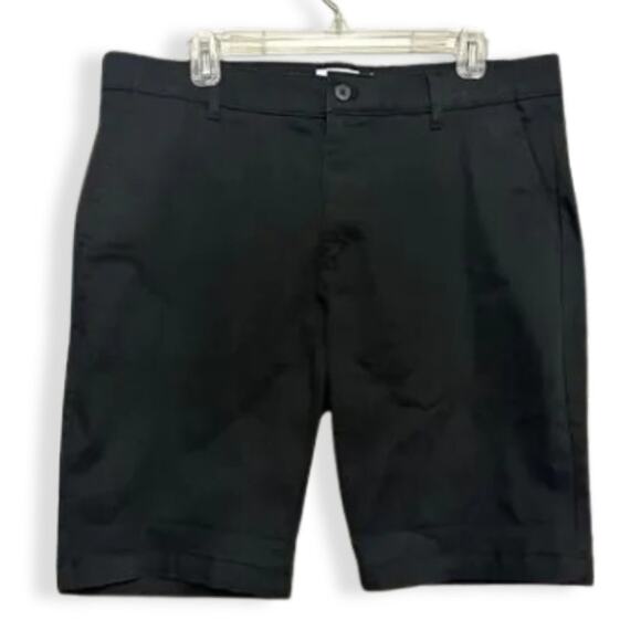 Topman Chino Shorts Functional Pockets Belt Loop Slim Fit Design Black M 28 NWT - Picture 1 of 10